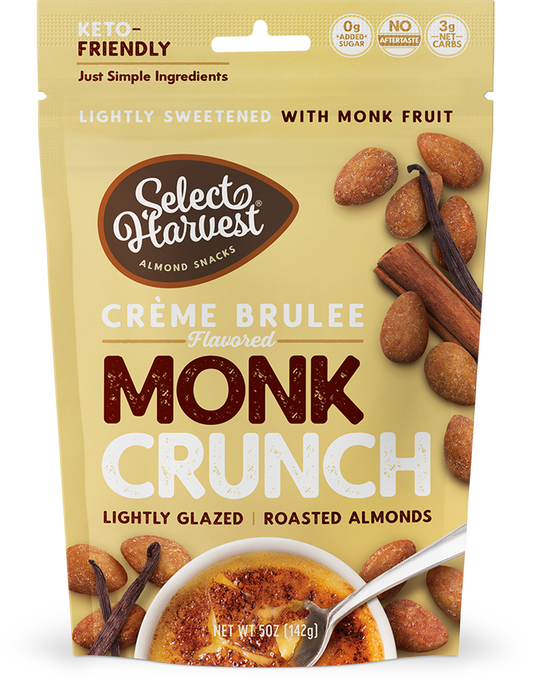 SH creme brulee Monk Crunch roasted Almonds