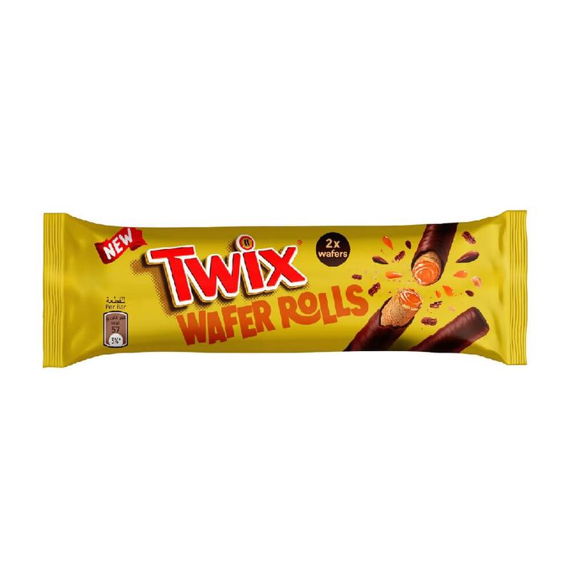 Twix Caramel Wafer Rolls 22.5gm