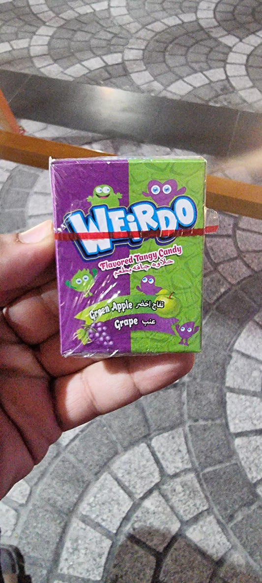 Weirdo grape and green apple