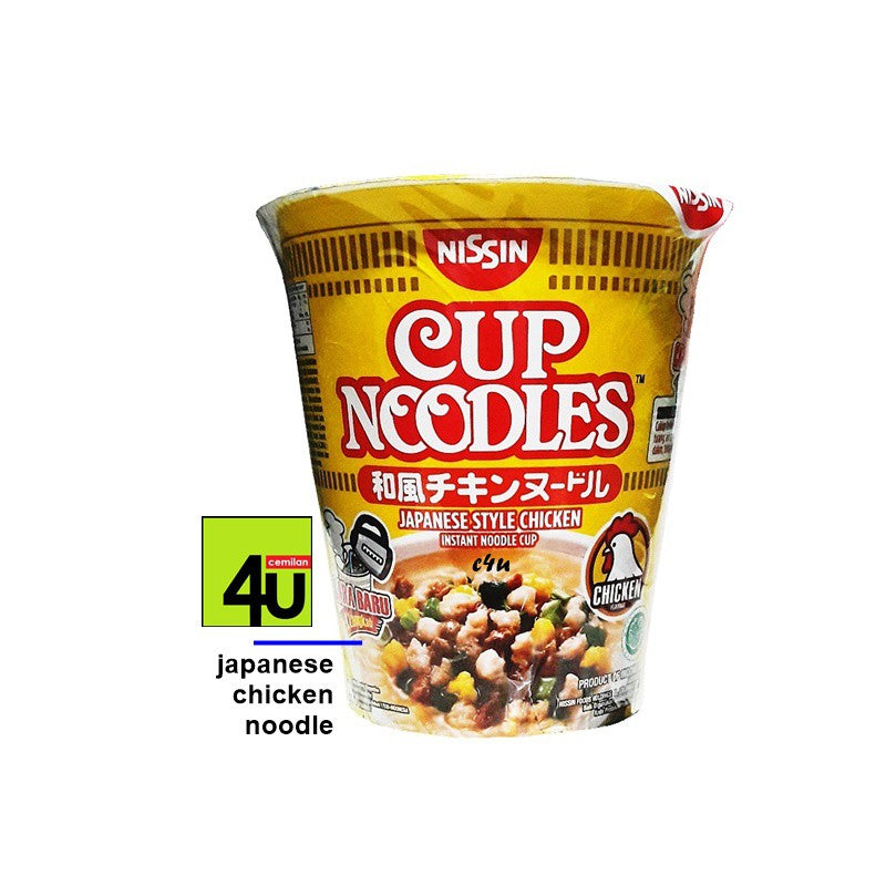 Nissin cup noodles Japanese style chicken flavour