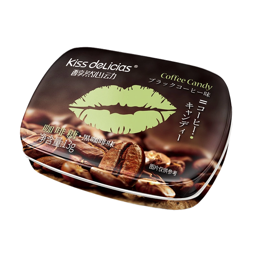 Kiss delicias original coffee candy