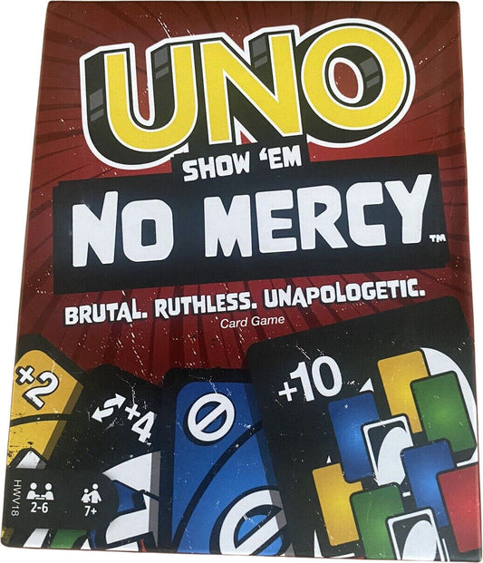 Mattel UNO Show em No Mercy Card Game