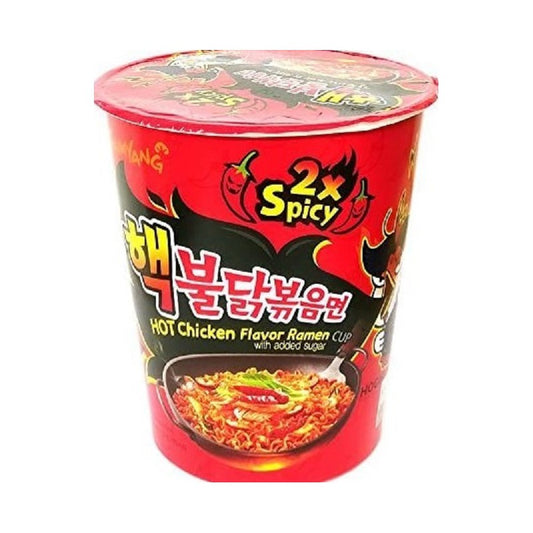 Samyang Hot Chicken Raman Cup x2 70g نودلز الكوب الحار