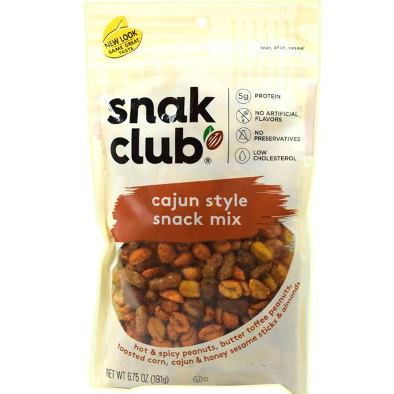 Snack club cajun style snack mix