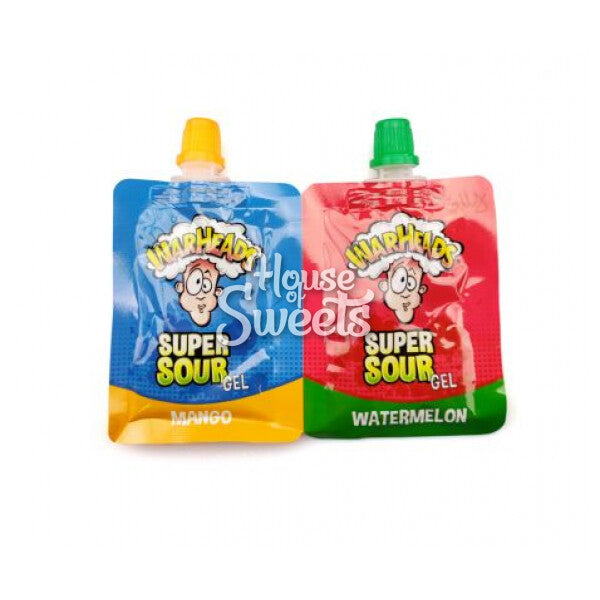 Warheads Tongue Gel Double Pack 40g صوص حامض نكهة البطيخ والمانجو