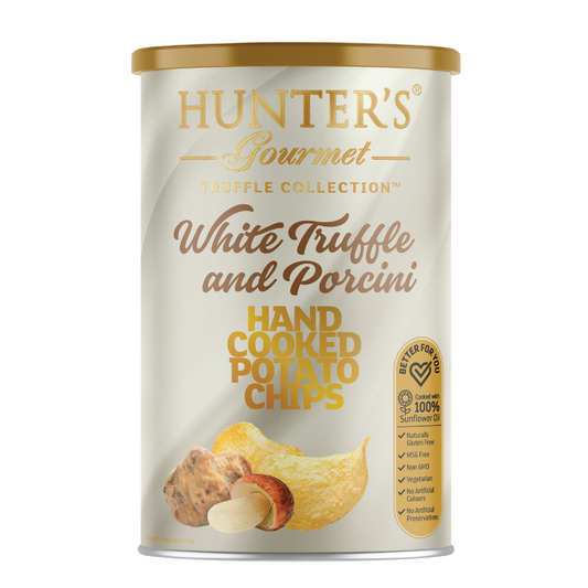 Hunter's Gourmet Hand Cooked Potato Chips - White Truffle ...