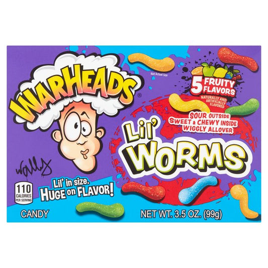 Warheads Lil Worms 99g